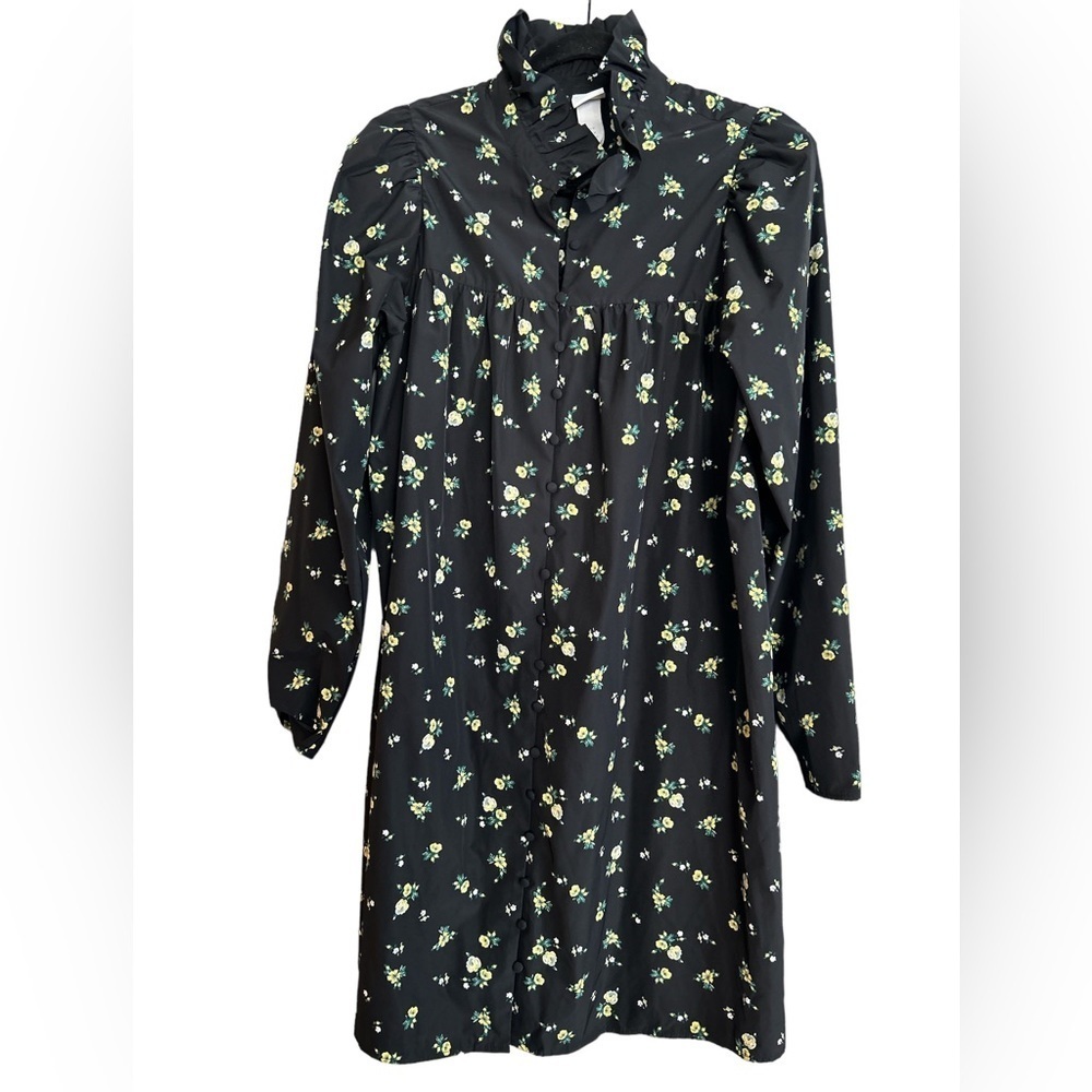 H&M Floral Print Baby Doll Dress